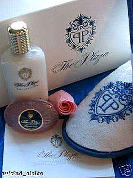 plaza gift box plaza lotions with slippers